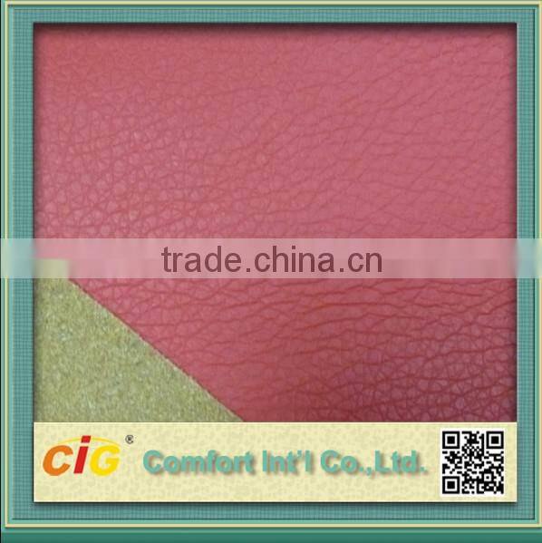 2015 High quality semi pu leather for sofa