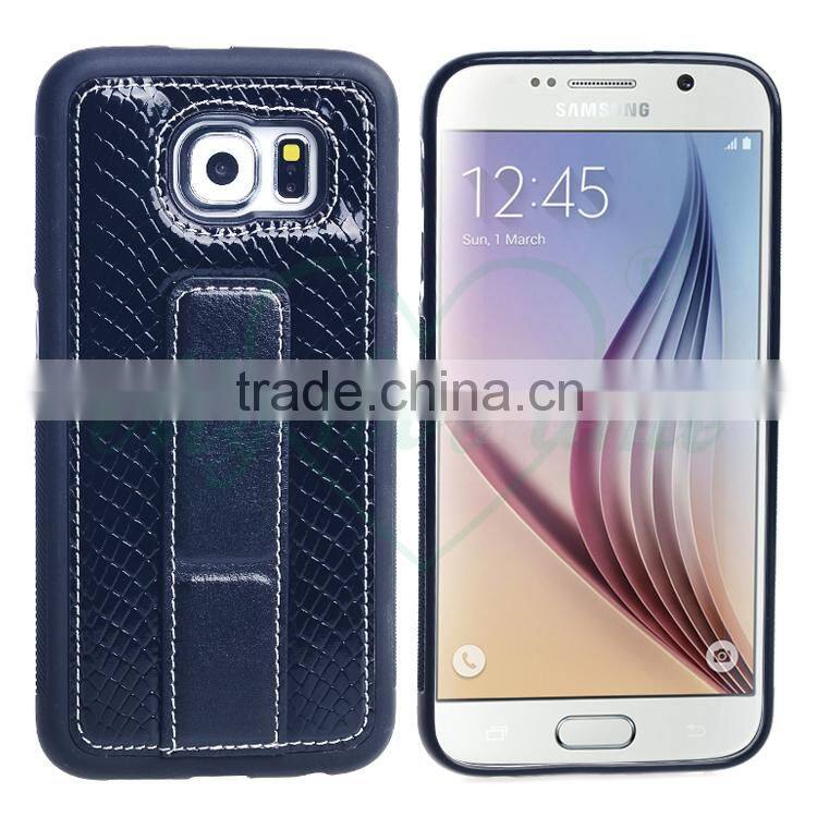 Back cover snake style mobile phone cover case for Samsung with mobile phone stand