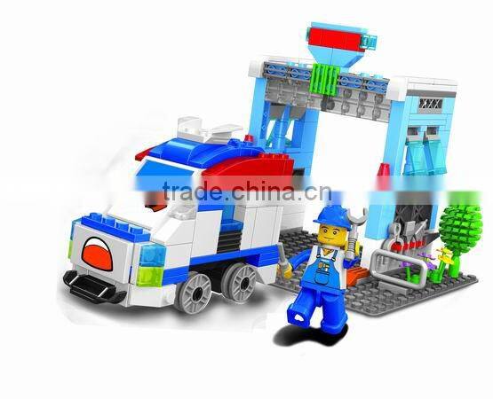Factory price New building blocks racing car