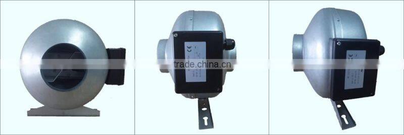 100mm 4 inch small size exhaust fan for duct ventilation