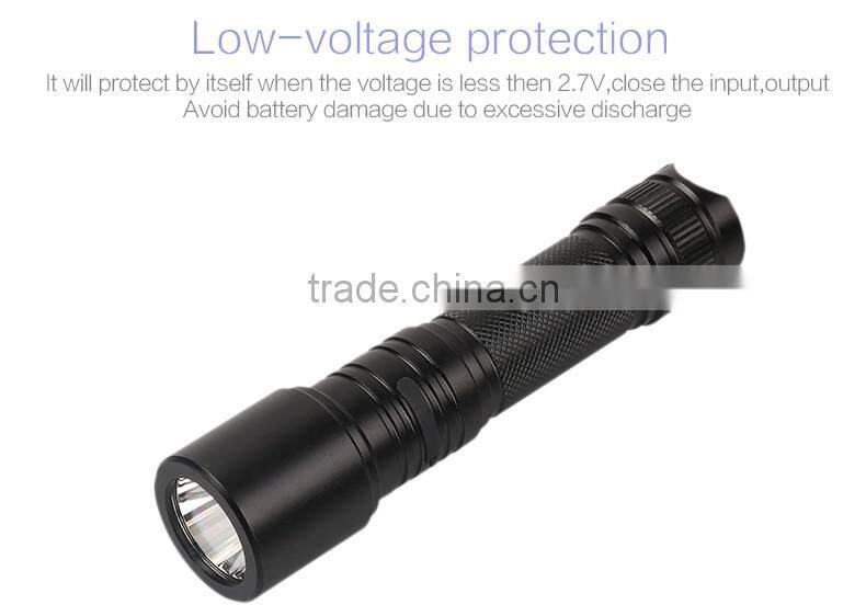 USA imported LED Flashlight With USB Charger