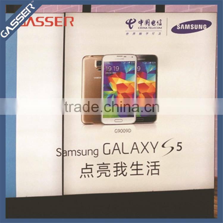 Ultra Thin LED light box for advertising with UV film