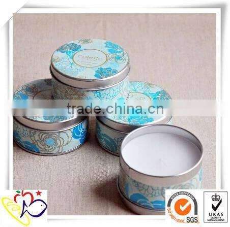 Gift & Craft Industrial Use and Metal,0.23 thickness tinplate Material heart shaped candle tin box