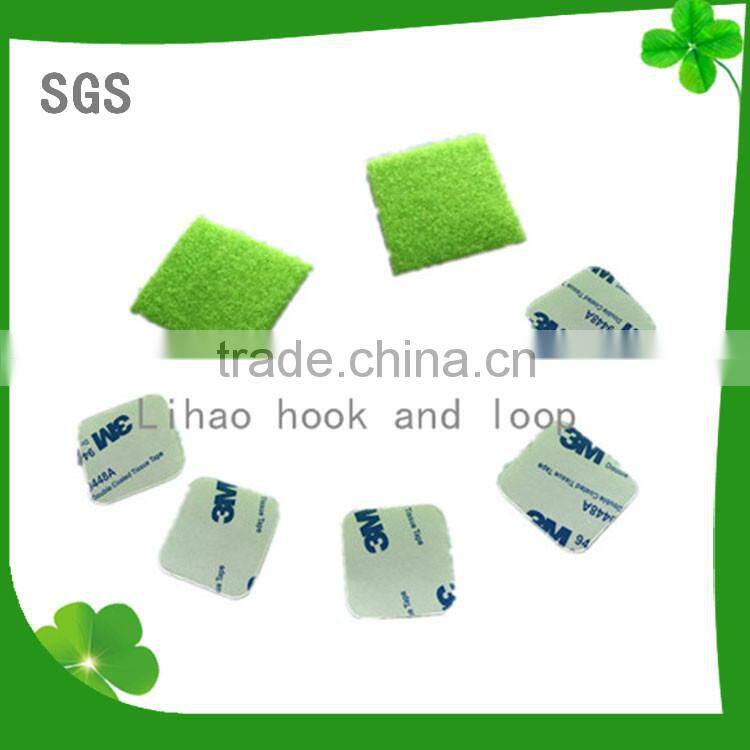 self-adhesive hook and loop dots