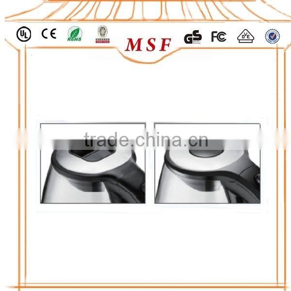 1.7L Portable Auto Shut Off Silent Boiling Electric Glass Kettle