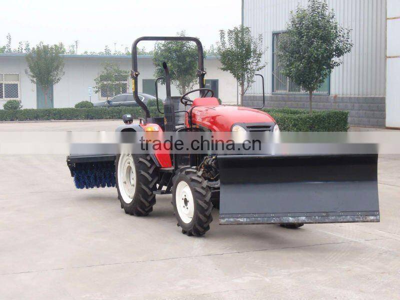 snow plow, tractor snow plow, rubber edge snow plow