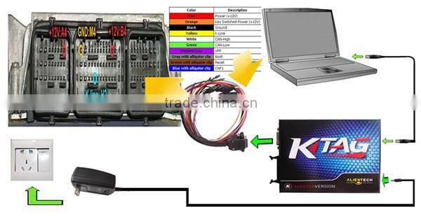 V2.13 FW V7.003 KTM100 KTAG K TAG ECU Programming Tool Master Version with Unlimited Token V2.13 KTM 100 K-TAG KTAG
