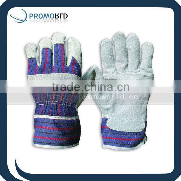Chinese supplier working gloves cheapest price leather worker gloves