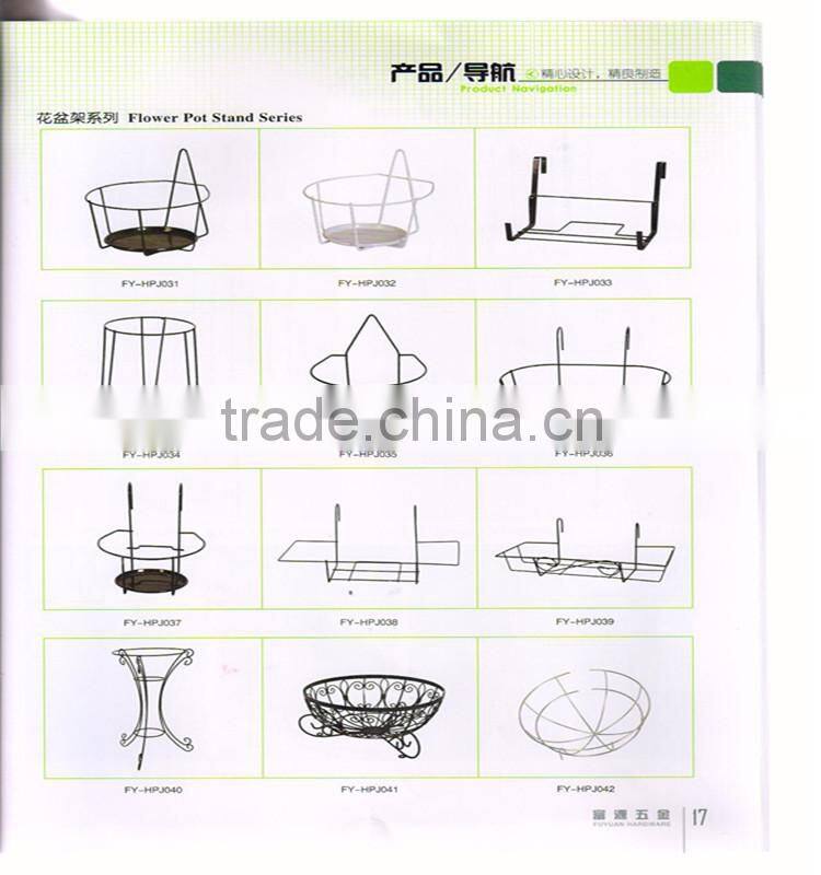 manufacturer sell steel used flower pot stand