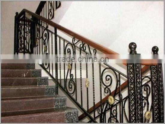 Top-selling classic galvanized metal stair handrail frame