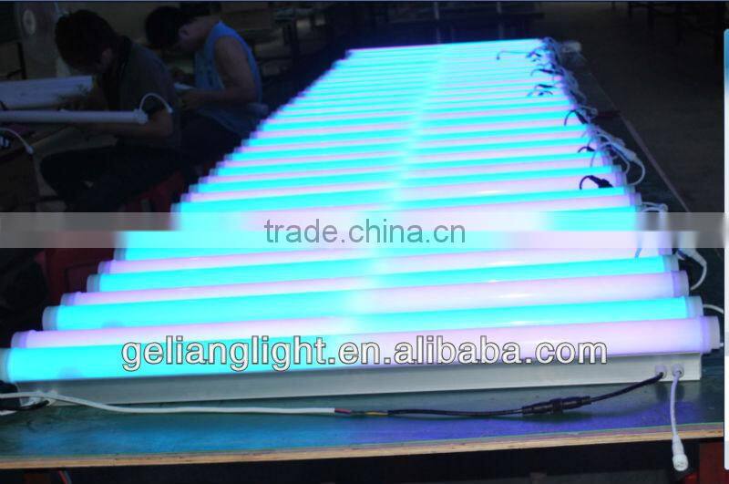 DMX 512 Signal Led Tube,color changing tube