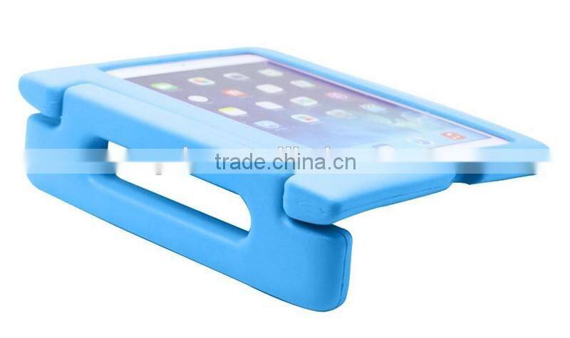 For iPad Air 2 kidsproof portable EVA case, drop defender foam handle cover for Apple iPad 6