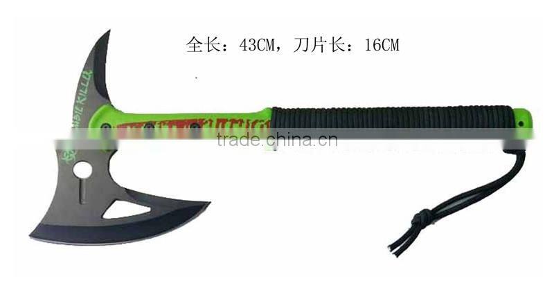 Wholesale hunting knife axe zombie style HK8127