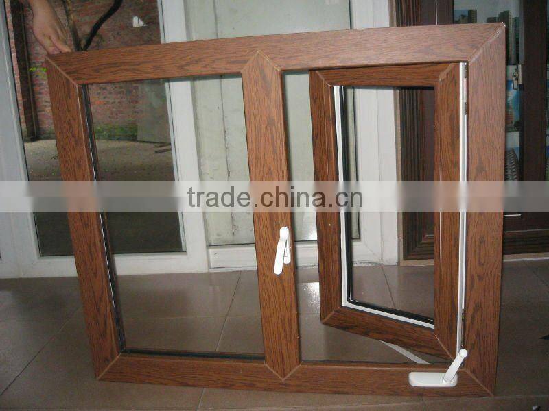 Crank winder pvc window