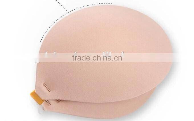 Seamless Adhesive Pink Sponge Front Closure Push Up Nipple Bra