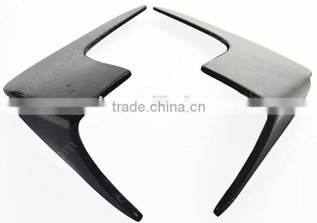 100% real carbon fiber car front splitter flap for universal using
