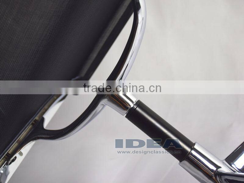 Replica Charles Low Back Mesh Meeting Chair - Black Mesh