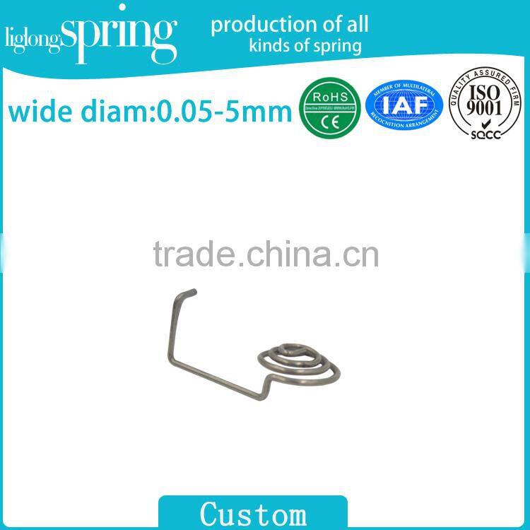 Small pcb contact spring