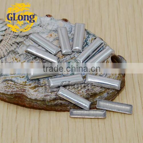 13mm Long Strip Hot Fix Nailhead Silver Aluminum DIY For Clothing Bag Shoe Accessories #GT111-13Z(001)