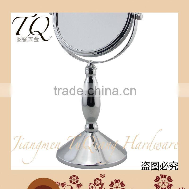 Desktop round decorative cosmetic mirror