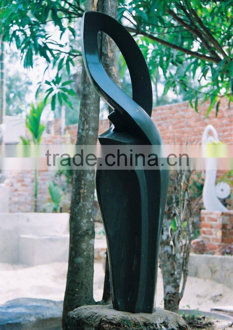 White Woman Statue Abstract Art Marble Hand Carving Sculpture For Garden, Home, Street, Decoration And Restaurant