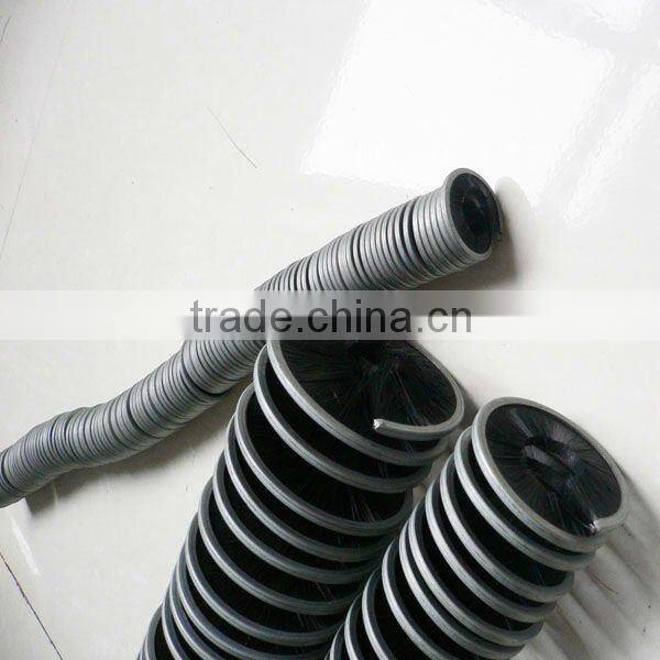 spiral brush for cleaning machine