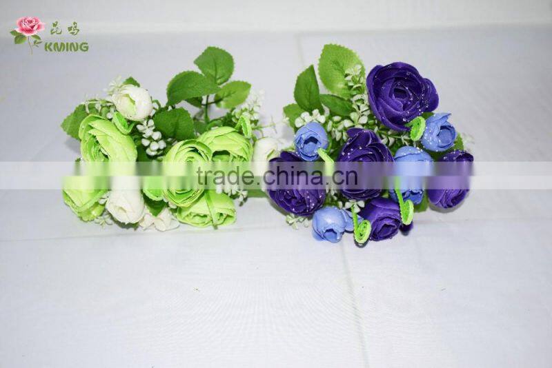 Factory price new fashion fresh cut silk flower China wholesale Wedding stage decoration