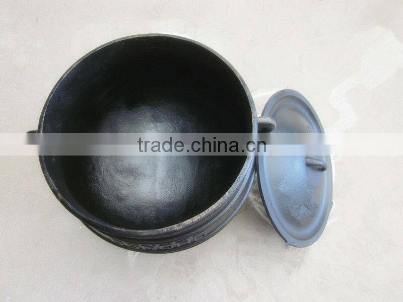 3 legs potjie pot cast iron