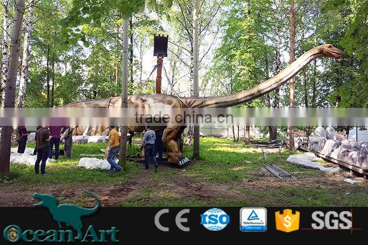 OAV3122 Outdoor Fiberglass Dinosaur Statue For Sale