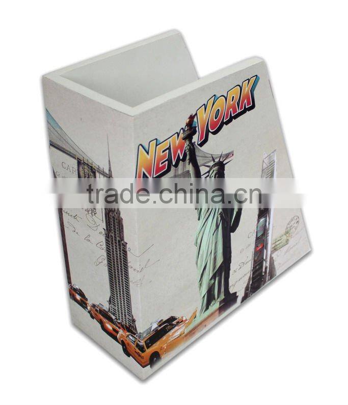 Canvas Wooden Box