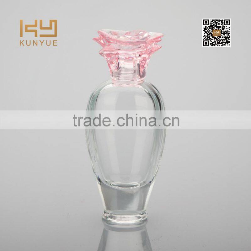flower shaped k resin plastic perfume cap