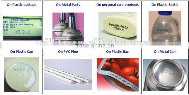 For cable bottle cans packages inkjet printer for pvc