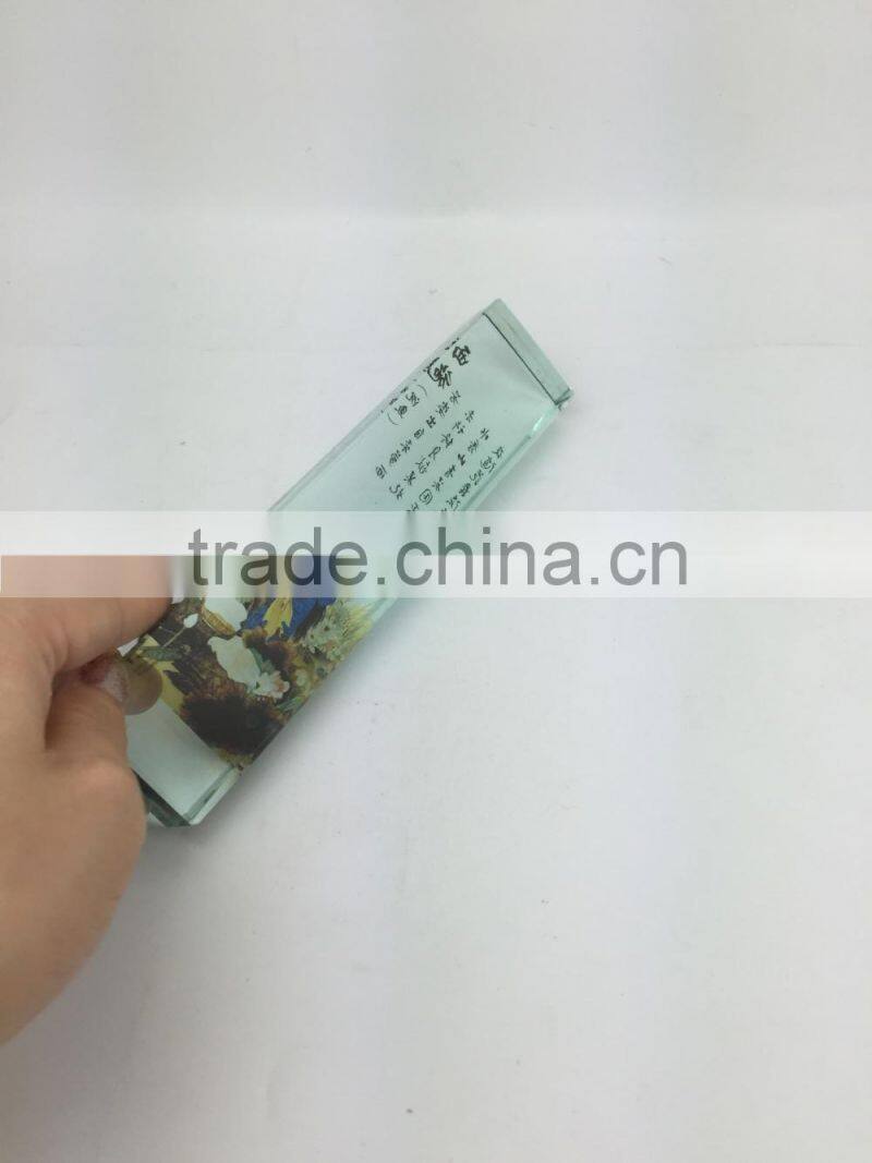 2015 New Design Paperweights, High Quality Customized Glass Crystal Paperweight