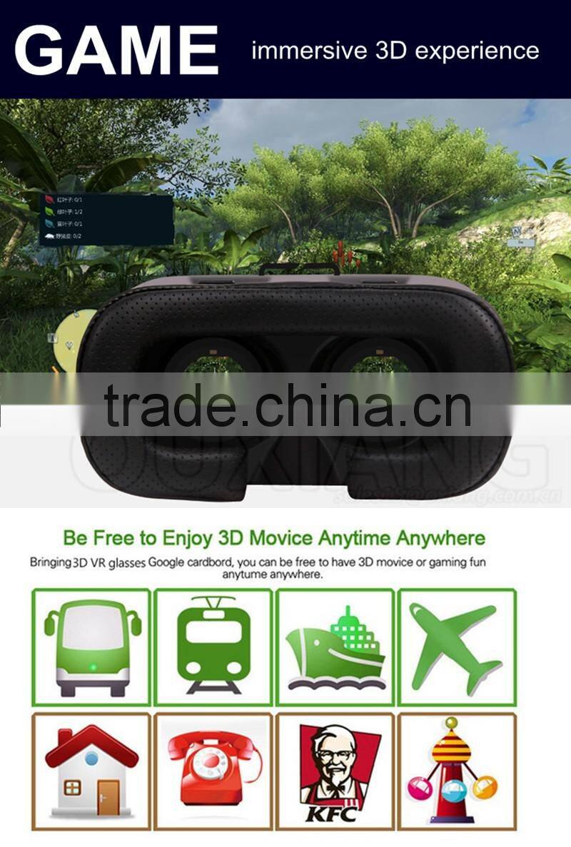 2016 New Design 3d Vr Glasses Virtual Reality Headset 3d Vr Box For Sale