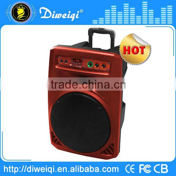 12inch best rechargeable portable speaker hot sale 2015