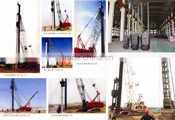 China good quality diesel pile driving machine for Philippines, Viet Nam, crawler crane pile driver
