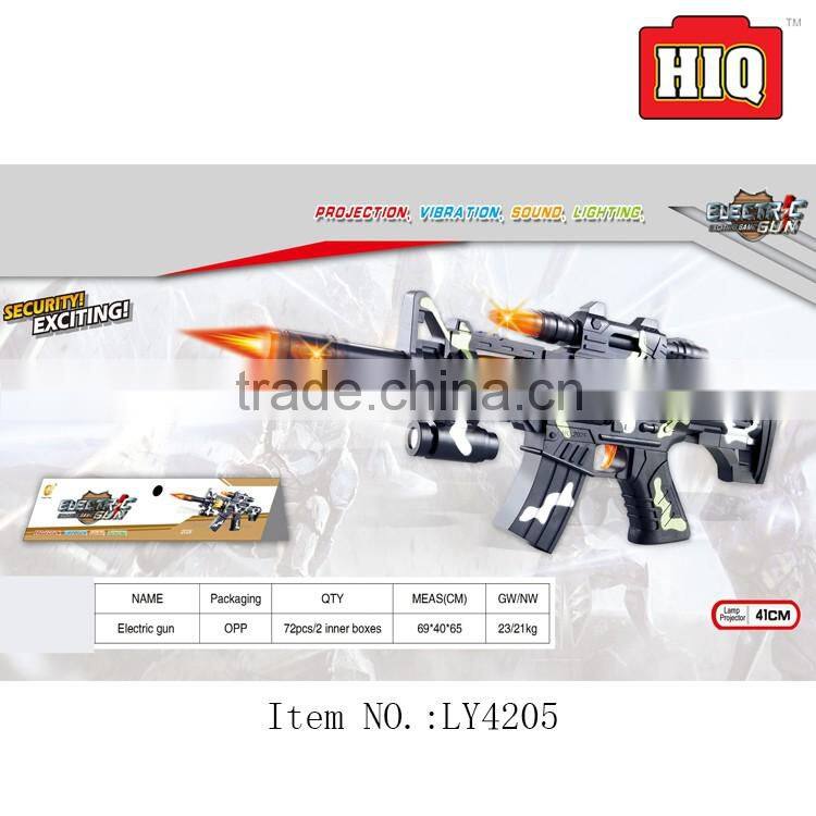 Super power top quality plastic guns for sale kids projector toys
