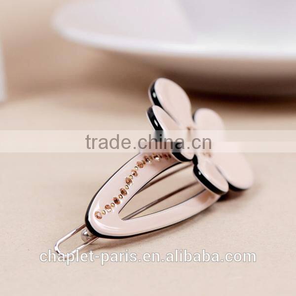 wholesale flower headwear rhinestone hairpin girls lovely hair accessory