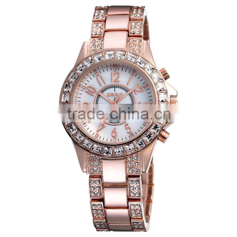 2016 luxury large wrist womens diamond watch timepieces