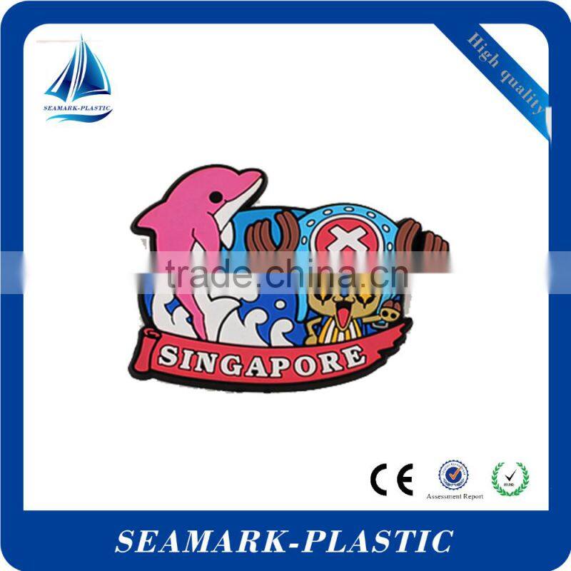 Hot sale promotional custom made rubber 3d pvc fridge magnet