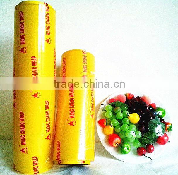 Small Rolls High clear anti-fog pvc cling film for fruit
