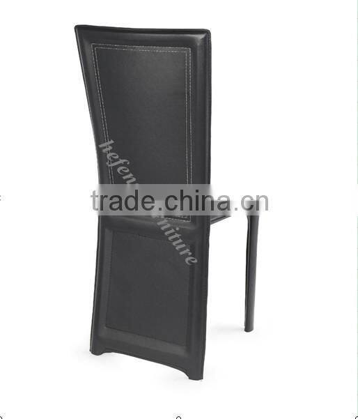 Italian leather banquet chair