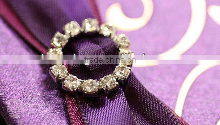 luxury wedding invitation card customized printing