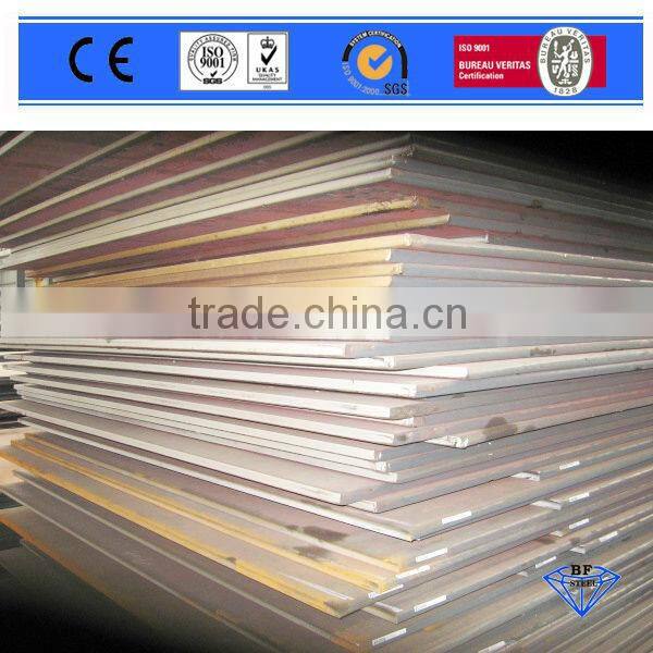 Hot rolled steel plate