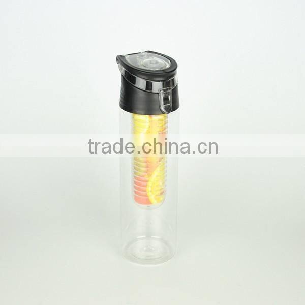 Portable good quality infuser water bottle