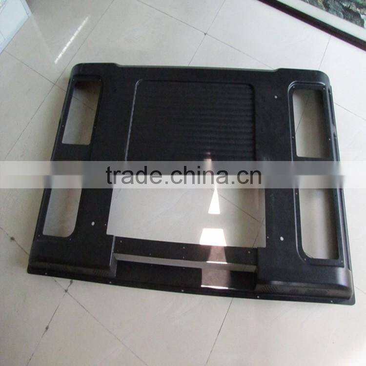 Large plastic thermoforming for machine cover products