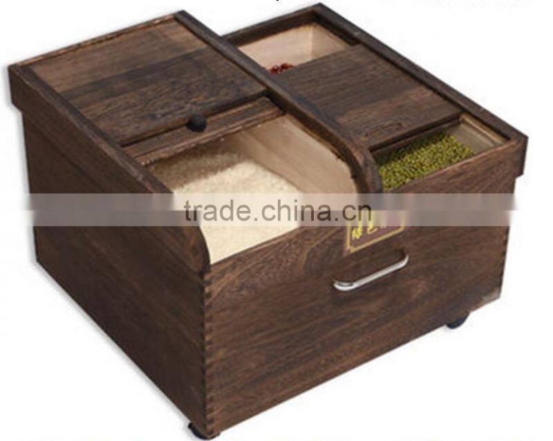Japanese household cheap wood rice box
