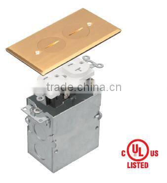 cUL UL electrical outlets floor box