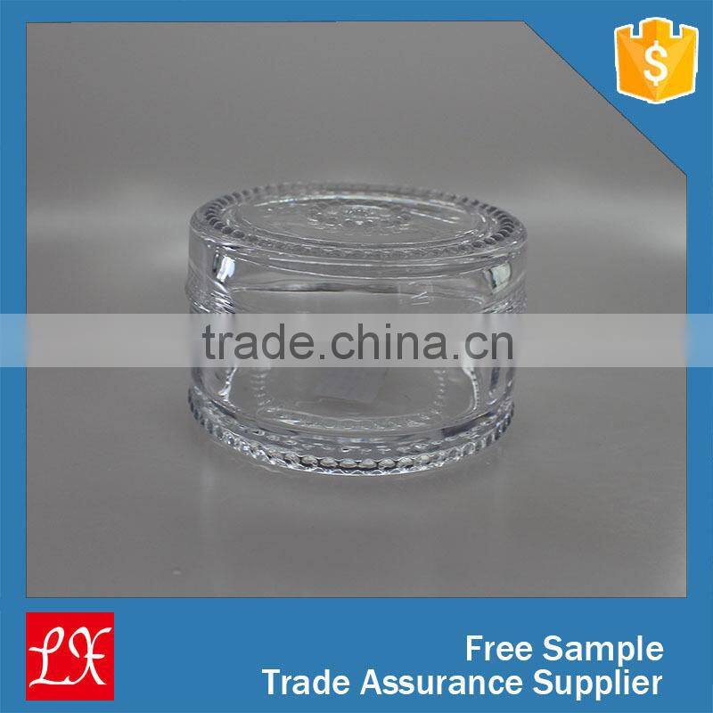 Different size candle jars wholesale frosted