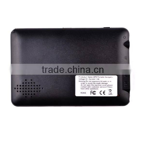 FM transmitter 800MHz frequency support rohs portable sd card free map win ce 6.0 gps navigation software